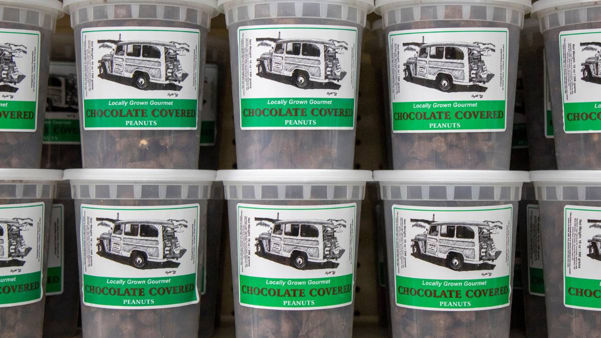 Conner's Locally Grown Chocolate Covered Peanuts