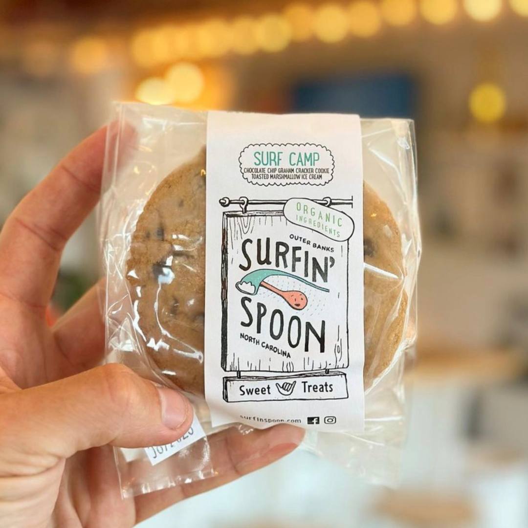 Surfin' Spoon Ice Cream Sandwiches
